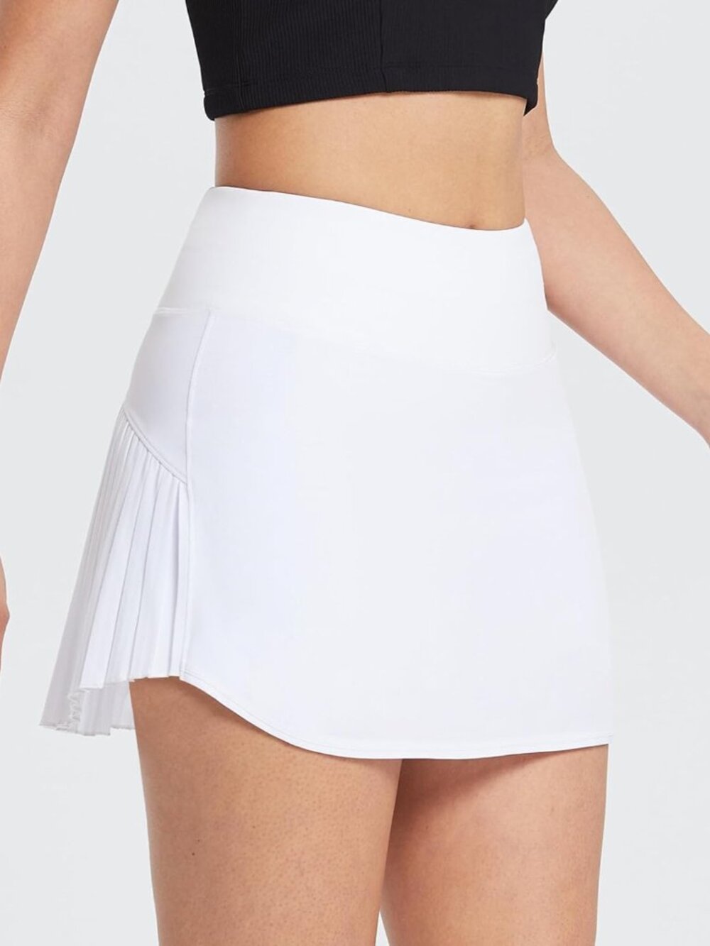 Tennis Skirt Pleated Golf Skorts with 3 Pockets - Picture 2 of 7